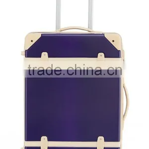 2 Piece ABS Luggage Set Vintage Suitcase thumbnail-2