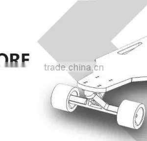 Maxfind Shenzhen Manufacturer Electric Skateboard Longboard With Dual Motors and Remote Control thumbnail-1