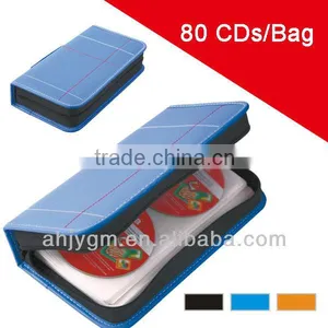Good Quality Different Colors PVC 80 CD Bag thumbnail-1