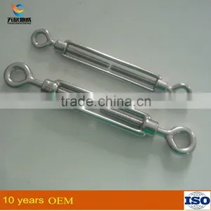 M4-M16 Stainless Steel Eye and Eye Turnbuckle thumbnail-1