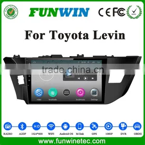 Funwin Android 4.4.2 10.1" Car Multimedia System in Dash Car Dvd Player for Toyota LEVIN Prado Android With WIFI 3G thumbnail-1