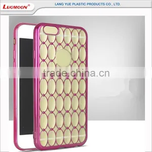 Plating Soft TPU Back Cover Bumper Case With Pearl for Huawei Honor Ascend Lite Mate8 P 9 Gr3 y 6 5 Max Plus 7 thumbnail-1