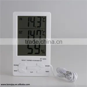 3 In 1 Digital Room Temperature Meter Clock thumbnail-2