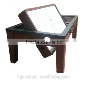7' High Quality Wooden 3 in 1 Multi Games Table. Pool Table, Air Hockey Table, Dinning Table thumbnail-1