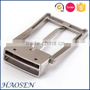 Simple Design High Quality Reversible Belt Buckle thumbnail-2