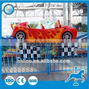 Outdoor Playground Machine Kids Ride Mini Flying Car!!! Amusement Park Ride Flying Car for Sale thumbnail-6
