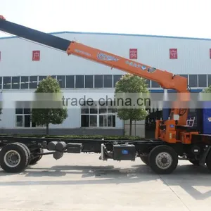 12ton Quicklift Compact Cranes,SQ12S4, Hydraulic Truck Crane With Telescopic Booms. thumbnail-1
