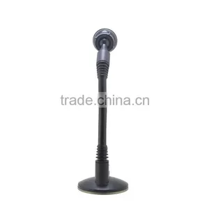 New Mini Car Mount Dashboard Mount Long Arm Bracket Mobile Phone Magnetic Holder Strong Adhesive 360degree Rotate for 3-5.7" Pho thumbnail-3
