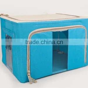 (JMLSNH001) 2015 New Arrival Blue Storage Box Clothes Container for Sales thumbnail-2
