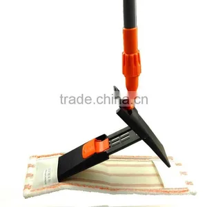 New Design Aluminum Mop Handle Floor Cleaning Microfiber Flat Mop thumbnail-2