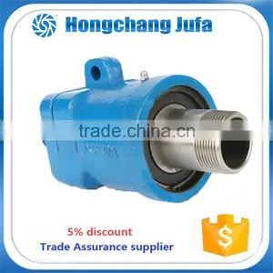 Double Ball Bearing Casting Iron 40a Swivel Joint for Rotating Drum thumbnail-2