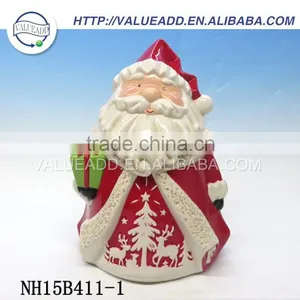 Best Sale Santa Claus Ceramic Unique Canister Sets Fashion Designed thumbnail-1