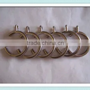 Plate Openable C Brushed Nickel Curtain Rings thumbnail-1