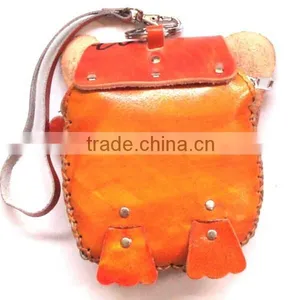 Wholesale High Quality Pure Hand-made Genuine Leathter Animal Coin Purse thumbnail-2