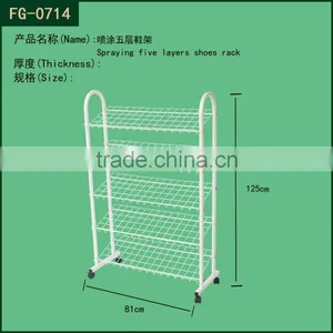 Spray Wire Household Shoe Rack thumbnail-1