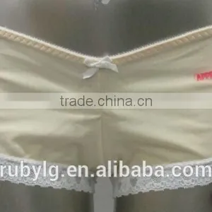 Guangzhou Ruby Factory Sexy Yellow Mature Women Japan Boxer Lingerie thumbnail-1