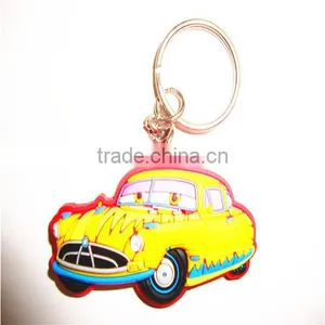 Soft Pvc Car Shape Keychain thumbnail-5