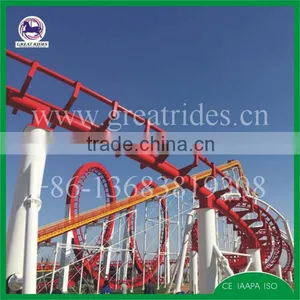 Amusement Park Large Size Roller Coaster for Sale thumbnail-5