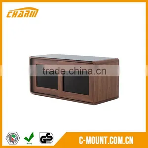 Teak Wood tv Cabinet Wholesale, OEM Wooden tv Cabinet Designs thumbnail-1