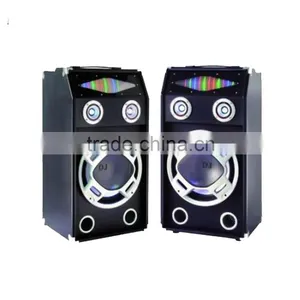 Single 10 Inch Bass 3 Inch Treble High Quality DJ Speaker With Colorful Light thumbnail-2