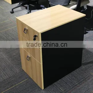 Melamine Office or Under Desk 3 Drawer Wheeled Lockable Cabinet(SBD-series) thumbnail-1