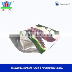 Aluminum Foil Moisture Proof Custom Resealable Heat Seal Compound Stand up Empty Tea Bag thumbnail-3