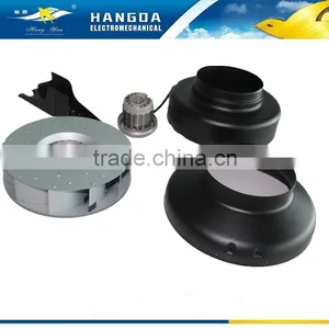 220v CDR Series Round Pipeline White Exhaust Duct Fan thumbnail-3