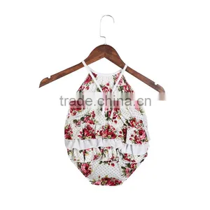 New Fashion Baby Girl Vintage Lace Romper Elegant Design for 0-3 Years Old Baby Girl thumbnail-2