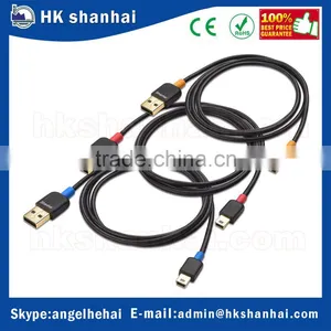 Lower Price Usb 2.0 Fast Charging Usb Type a to Mini Usb Type b 480 Mbps High Speed Data Extension Transfer Cable thumbnail-1