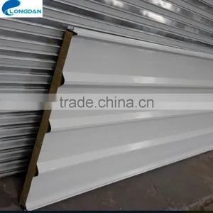 Fireproofing Materials Cheap Rock Wool Sandwich Roof Panels for Building thumbnail-3