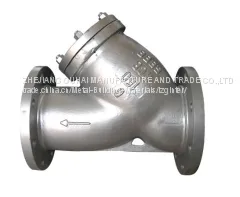 API CAST Y STAINER FLANGED thumbnail-1