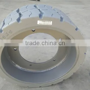 Aerial Work Platform Genie Haulotte Upright Snorkel Mobile Scissor Lift Solid Tire Wheel 15x5 thumbnail-6