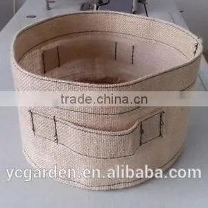 Hessian Jute Pop up Bag thumbnail-4