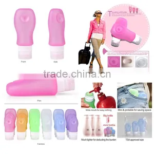 Leak Proof Travel Bottles BPA Free Squeezable Travel Bottles Set thumbnail-1