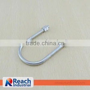 Zinc Plated Hot-rolled Steel Standard U-bolt thumbnail-1