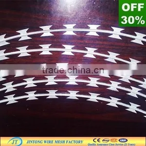 Prison CBT 60 65 Blade Razor Wire Fencing for Sale thumbnail-1