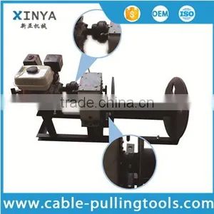 Stringing Equipment 3 Ton Diesel Engine Winch Wire Rope Pulling Winch thumbnail-1