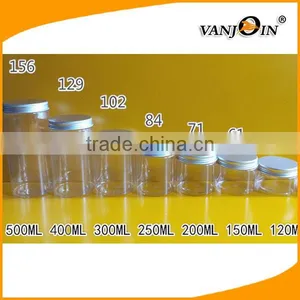 50ml/100ml/120ml/150ml/200ml/250ml Round PET Pharmaceutical Plastic Jar thumbnail-2