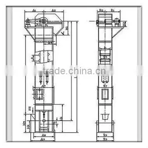 Large Capacity Good Quality Buckets Elevating Machine for Sale thumbnail-1