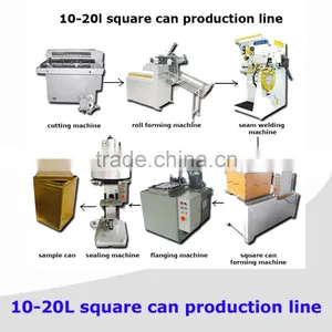 High Quality Gang Slitter Machine For 10-20L Square Food Oil Can Production Line thumbnail-1