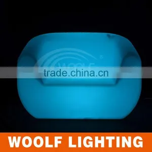 Club Hotel Color Changing LED Bar Illuminated Sofa Chair thumbnail-3