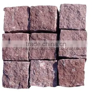Red Granite Cobblestone thumbnail-1