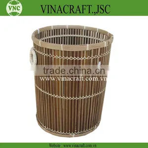 Nice Bamboo Waste Basket for Office thumbnail-1