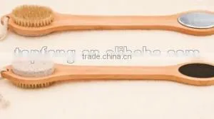 Bamboo Foot Brush,Foot Spa Tool thumbnail-1