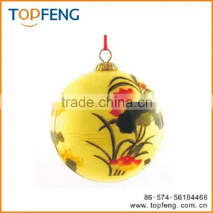 Beauty Glass Christmas Painting Ball/christmas Ornament Glass Ball/inside Clear Glass Ball Christmas Tree Ornament thumbnail-2