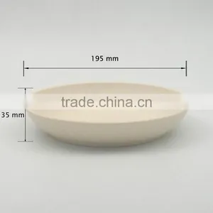 Wholesale Ecofriendly Bio Bamboo Fibre Plate Dishes thumbnail-4