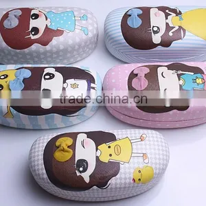 Supply Fashion Cute Girl Pattern Glasses Case thumbnail-3