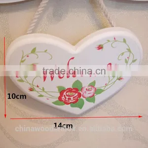 2016 Creative Decoative Wood Door Hanger/doorplate for Birth Gift/home Accessories With Factory Price thumbnail-1