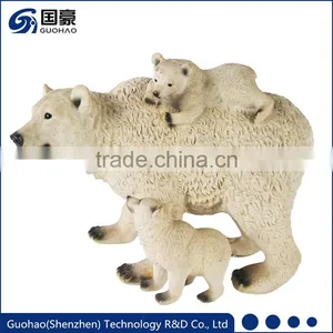 Life Size Polar Bear Statue thumbnail-1