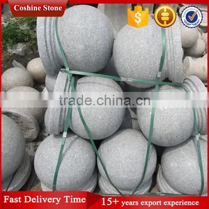 High Polished G603 Nature Stone Ball Stone Sphere thumbnail-6